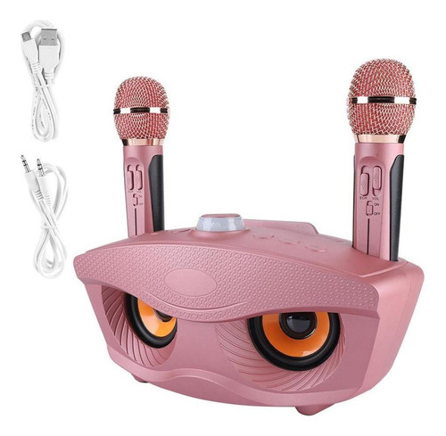 Tangxi Wireless Bluetooth Karaoke Micrófono De Oro Rosa, Kt