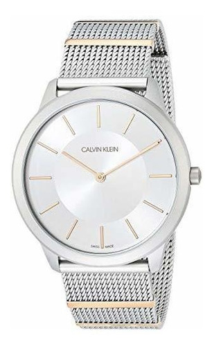 Reloj Calvin Klein Unisex K3m511y6 De Cuarzo Color