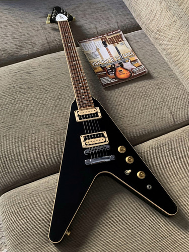 Exclusiva! Gibson Flying V Pro Deluxe . Em 12x S/ Juros.