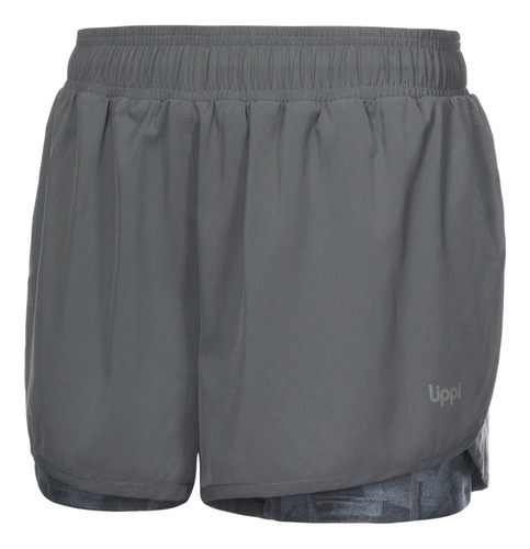 Short Mujer Lippi Go For It Shorts Azul Grisaceo
