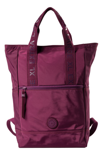 Mochila Xl Extra Large Cora Violeta