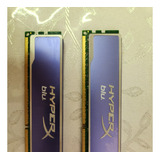 Memória Ram Ddr3 1600 8gb (2x4) Kingston Hyperx