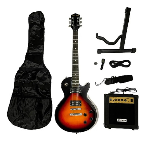 Guitarra Electrica Paquete Completo Bellator Les Paul  | Meses sin interés