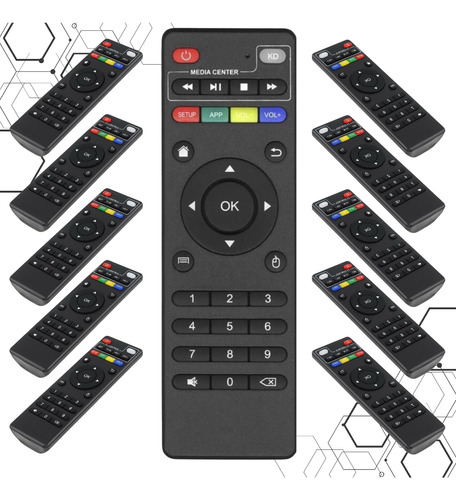 15 Controle Tv Box Universal Smart Pro 4k Universal Embalado