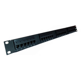 Patch Panel 24 Portas Cat5e Rj45 Utp Lan Rede