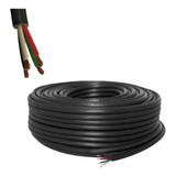 Cable Uso Rudo De Cobre 100% 4x18 Awg Rollo 100 Metros Argos