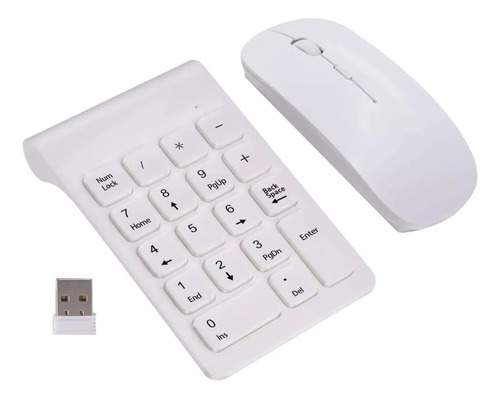 Teclado Numérico Inalámbrico Usb 2.4g Con Teclado Numérico M