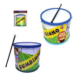 Kit 12 Bumbinho Baqueta Brinquedo Pandeirola Infantil Tambor