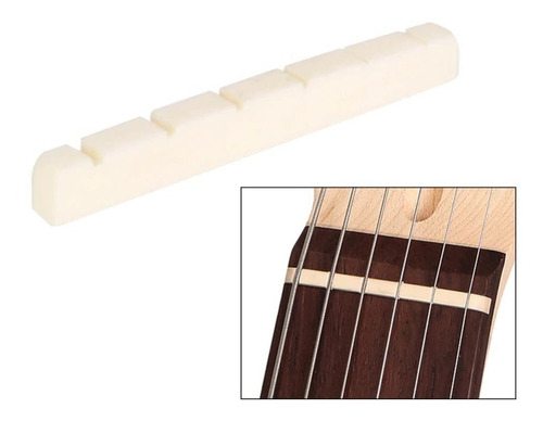 Nut Pestana Osso Moldada Guitarra 43mm