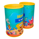 20 Cofrinhos Personalizados Aniversário Bob Esponja