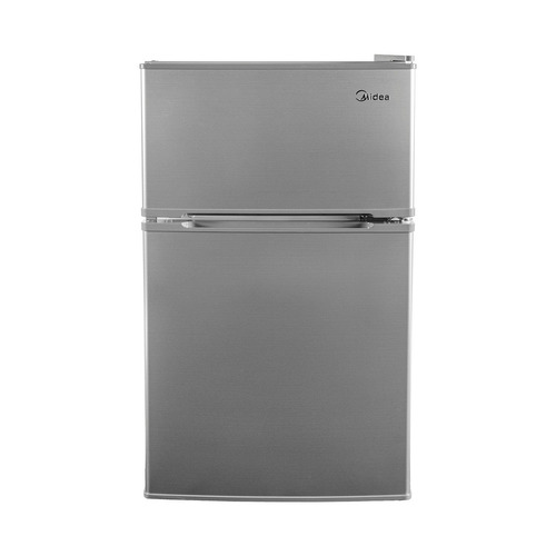 Refrigerador Compacto Midea Dos Puertas Silver 96l Color Silver Always Cool