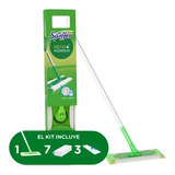 Kit Mopa Trapeador Starter Swiffer + 10 Recargas