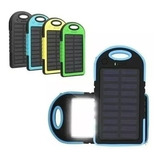 Cargador Solar Portátil 8000 Mah Impermeable - Envío Rápi