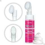 Mousse Para Limpeza Facial Espuma Pump Rosa Mosqueta 