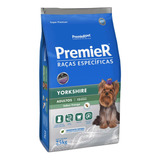 Ração Premier Pet Raças Específicas Yorkshire Adulto 7,5kg
