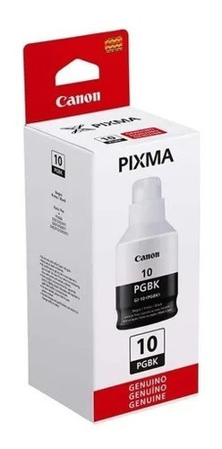 Tinta Canon Pixma Gi-10 Negro Original 170 Ml Factura