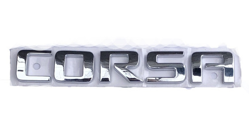 Emblema Letras Corsa Cromo Original