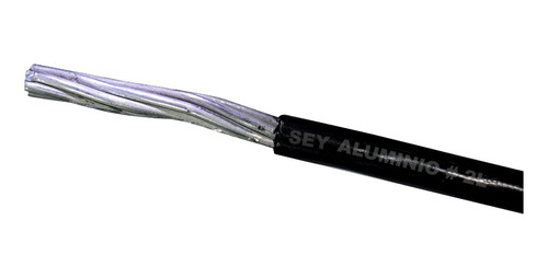 Cable Aluminio Forrado # 2 = 7 Hilos Aislado X 300 Mts