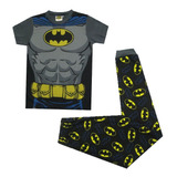 Conjunto Pijama De Niño Dc Comics Batman Superman 