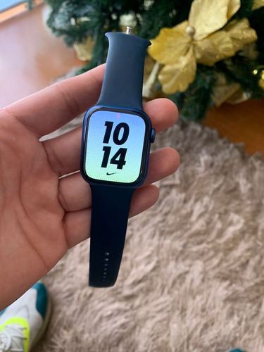 Apple Watch Series 7 Correa Deportiva Azul Abismo