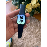 Apple Watch Series 7 Correa Deportiva Azul Abismo