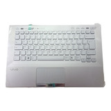 Teclado Com Touchpad Para Notebook Sony Vaio Vpcsa2cfx/si