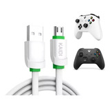 Cabo Micro Usb 3 Metros Para Controles Xbox One E Pc Top