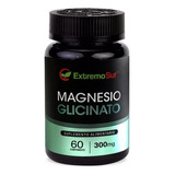 Magnesio Glicinato 60 Caps 300mg Extremo Sur