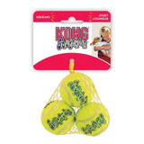 Juguete Para Perro Pelota Tenis Kong Sonido Pack 3 Talla Xs