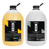 Kit Lavagem Auto Vonixx Shampoo V-mol + Delet Limpa Pneus 5l