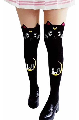 Calcetas Medias Bucaneras Panty Seda Sailor Moon