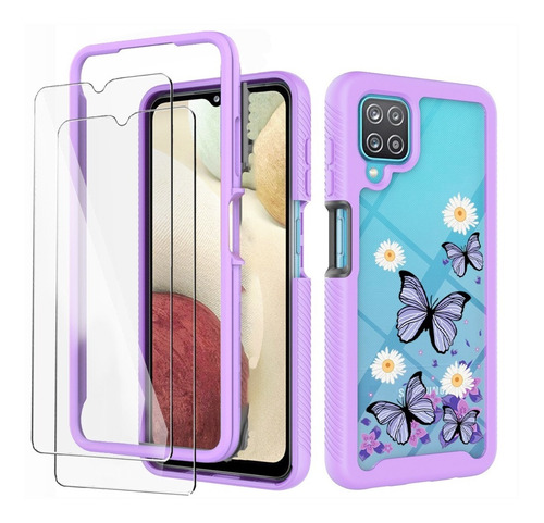 Funda Carcasa Para Samsung Transparente + 2 Screen Mica