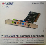 Tarjeta De Sonido Pci Encore Enm232-8cmi - 3d - 7.1 Channel