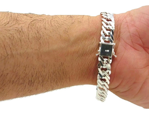 Pulseira Grumet De Prata 925 Unisex - Peça De Alta Qualidade