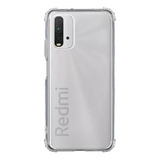 Funda Para Xiaomi Redmi 9t Transparente Antishock Tpu Bordes