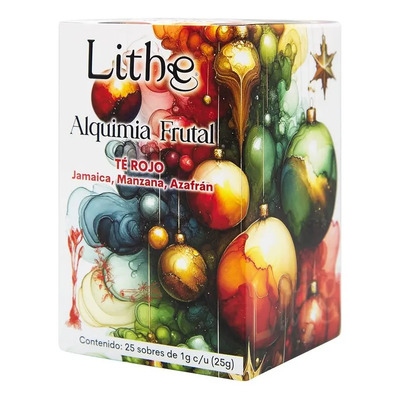 Alquimia Frutal - Te Rojo 25 sobres Anahuac Lithe | MercadoLibre