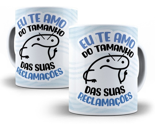 Caneca Meme Flork Tamanho Das Suas Reclamações 325ml