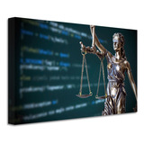 Cuadro Justicia Derecho Canvas Grueso Cly23 140x90