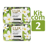 Kit Com 2 Sabonetes Lux Capim Limão E Frangipani 85g