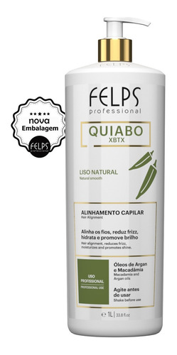 Felps Okra Escova Progressiva Passo 2 - 1litro