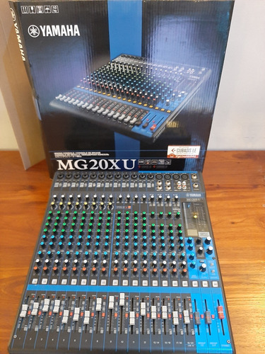 Consola Mixer Yamaha Mg20xu Efectos Usb 