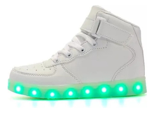 Zapatos Con Luz Led Para Hombre Y Mujer, Luminosos Con Cargo