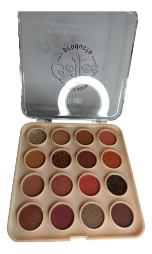 Paleta De Sombras De Ojos S.f.r Color Coffe