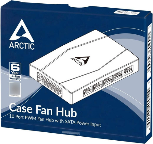 Arctic Splitter Fan Hub 10 Ventiladores Pwm Premium Calidad