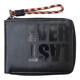 Billetera Everlast Diag Cuero Pu 100% Original Importada