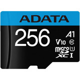 Tarjeta De Memoria Adata Ausdx256guicl10a1-ra1  Premier Con Adaptador Sd 256gb
