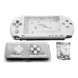 Carcasa Psp Slim 3000 Nueva Color Blanco Sony Psp Completa