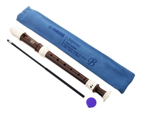 Flauta Doce Soprano Barroca Yamaha Yrs-314biii Abs