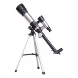 Telescopio + Tripode Refractor Galileo F400x40 300x Aluminio