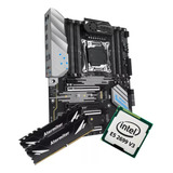 Kit Gamer Placa Mãe Machinist X99 E5-mr9s Xeon E5 2699 V3 32